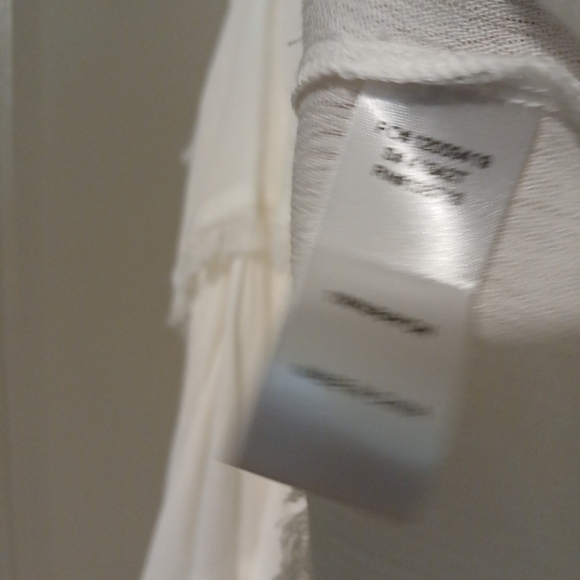 Doe & Rae Button Up Rufled Top Blouse Woman Size S - Picture 7 of 10